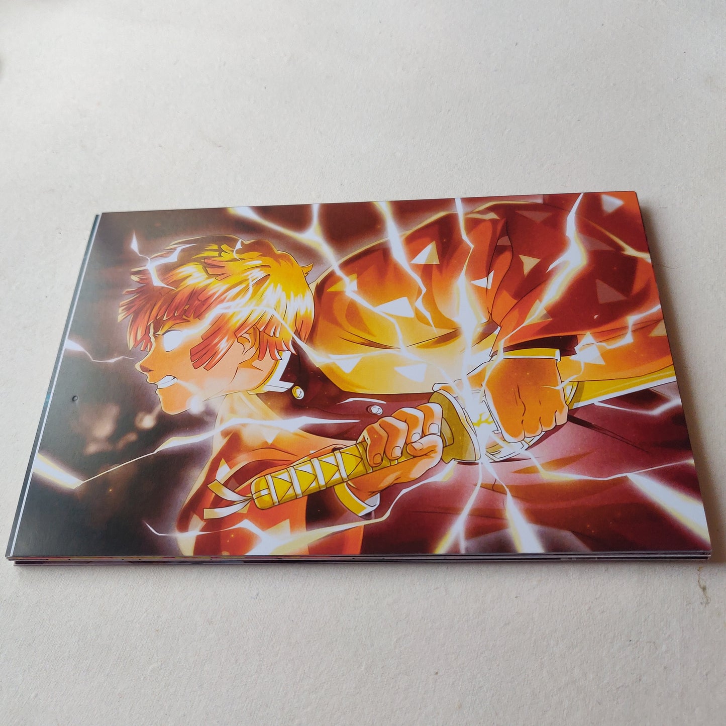 Zenitsu Demon Slayer wall poster | Style 6