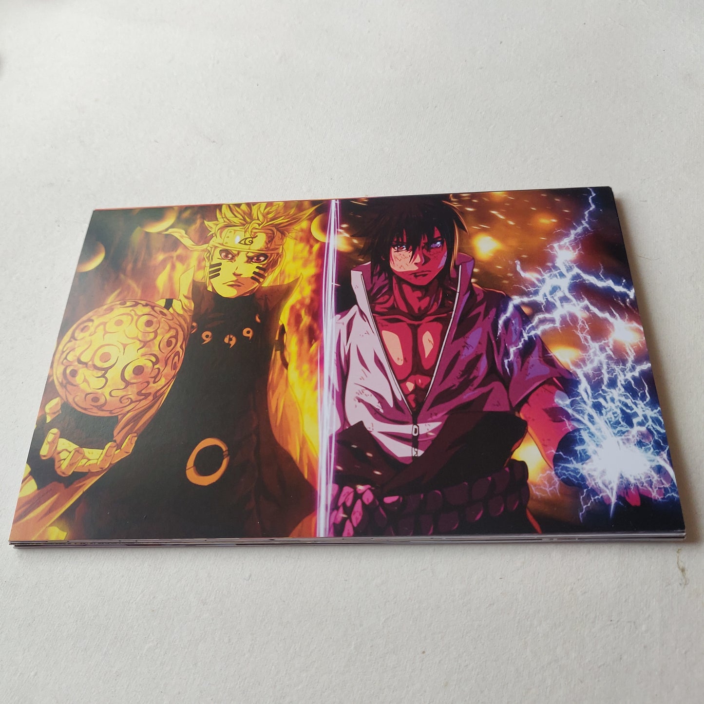 Naruto and Sasuke wall poster | Style 4