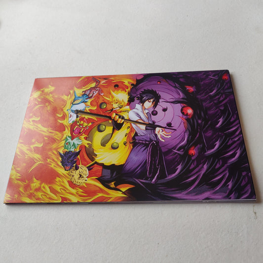 Naruto and Sasuke wall poster | Style 3