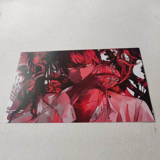 Light Yagami Death Note wall poster | Style 2
