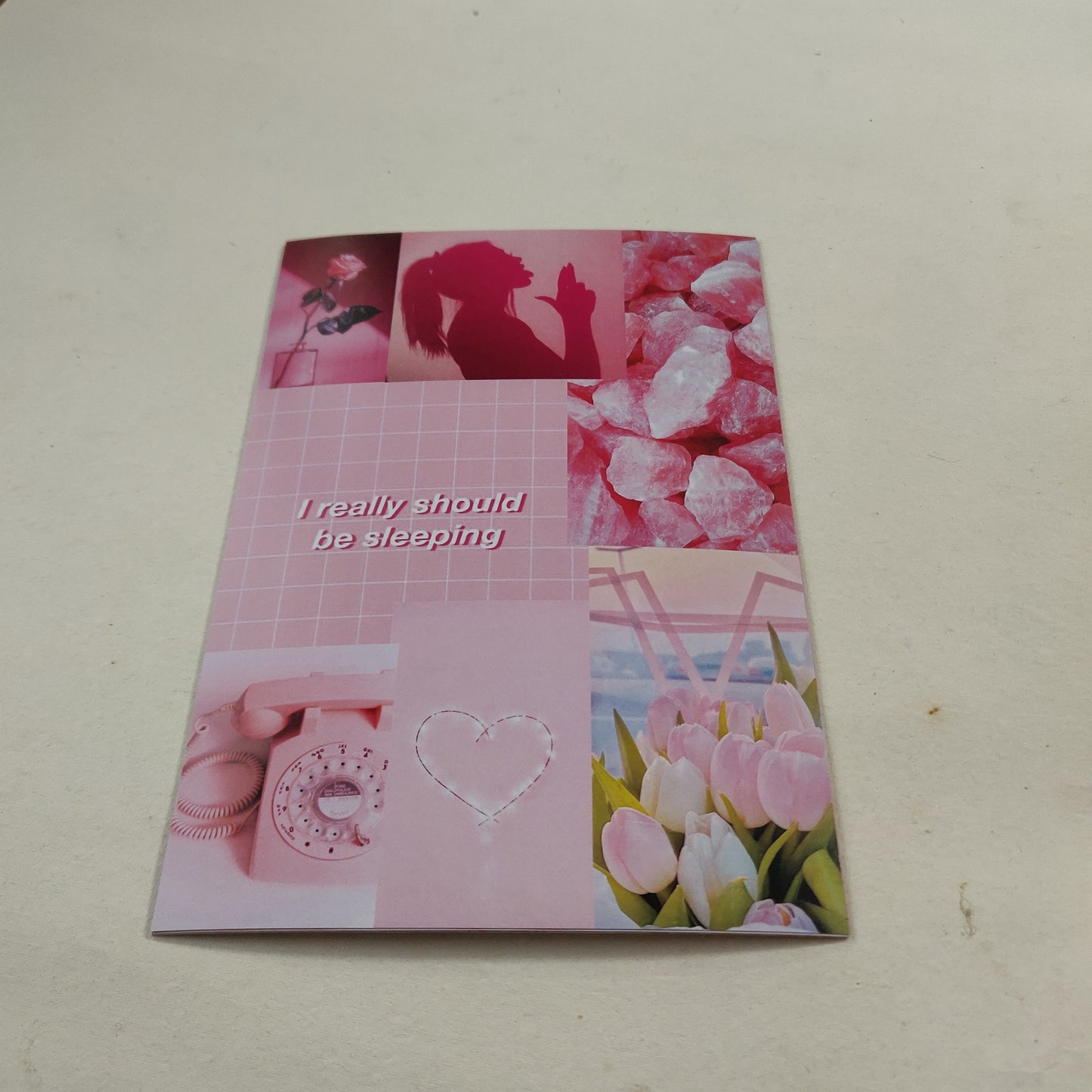 Pink aesthetics wall poster combo of 10