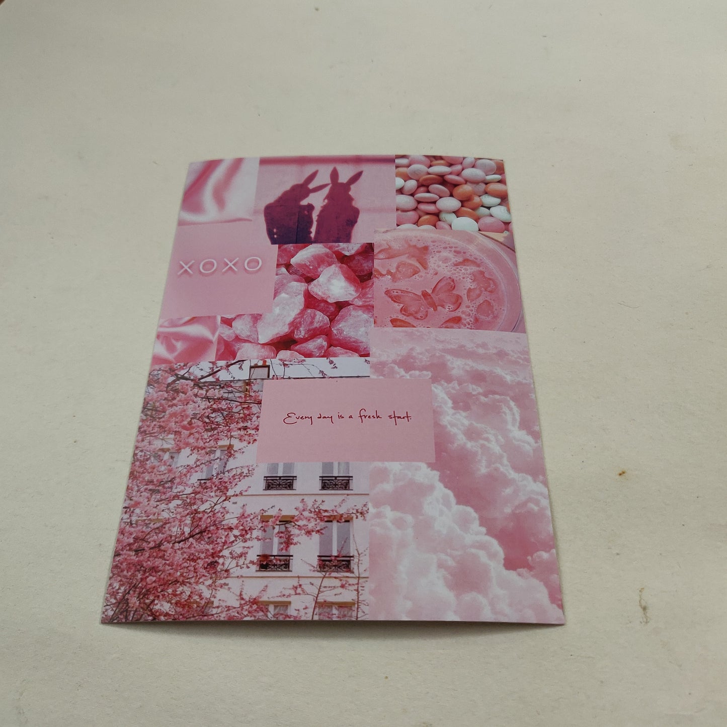 Pink aesthetics wall poster combo of 10