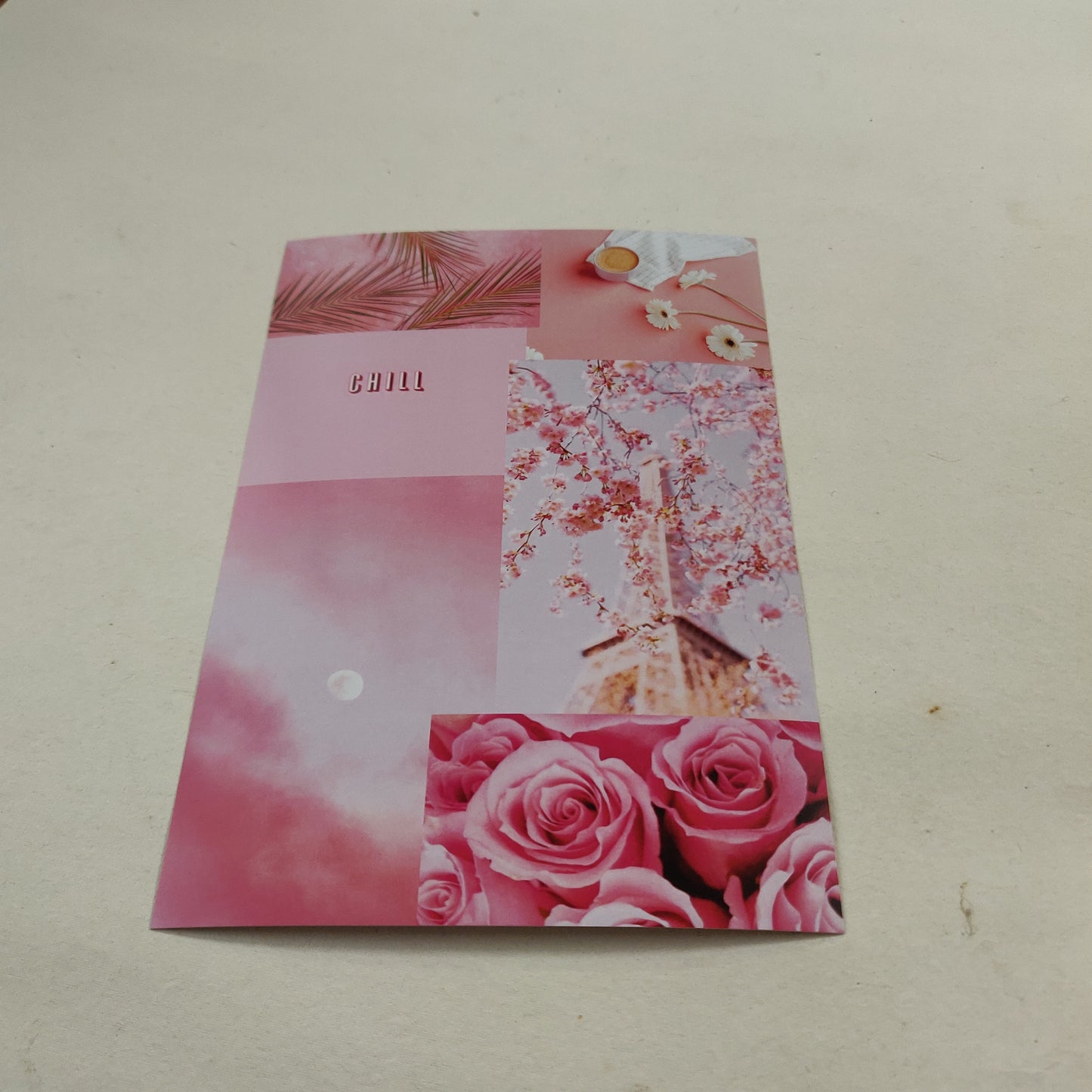 Pink aesthetics wall poster combo of 10