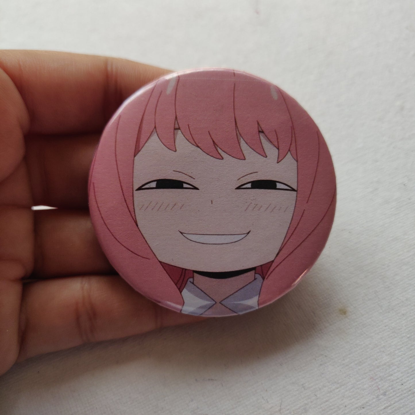Anya savage face Badge