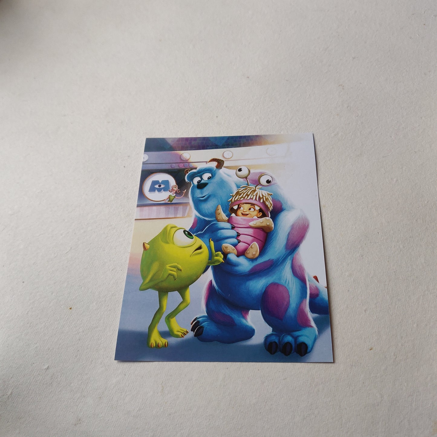 Monsters Inc wall poster combo of 2 A5
