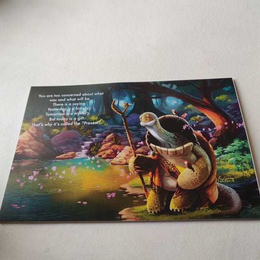 Kung Fu Panda wall poster | Style 3