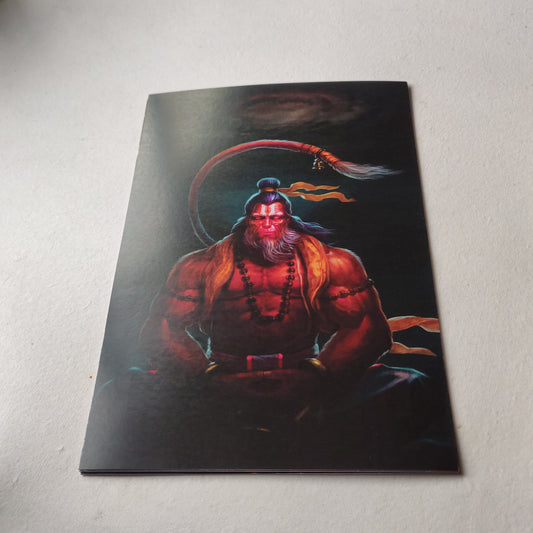 Bajrang Bali Hanuman wall poster | Style 2