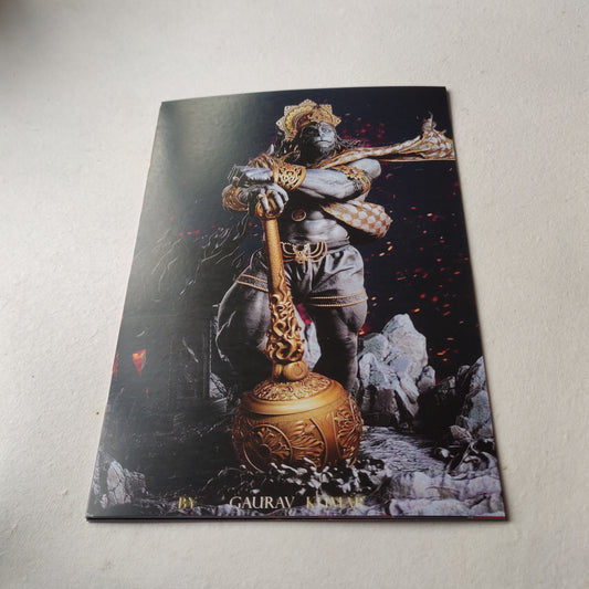 Bajrang Bali Hanuman wall poster | Style 1