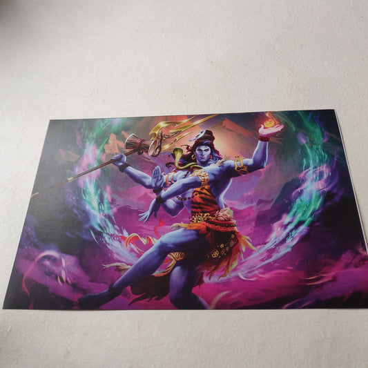 Mahadev wall poster | Style 1