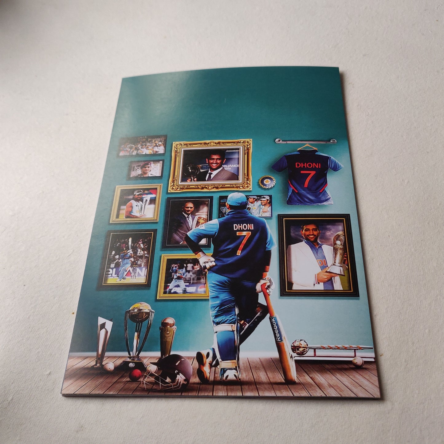 MS Dhoni wall poster | Style 3