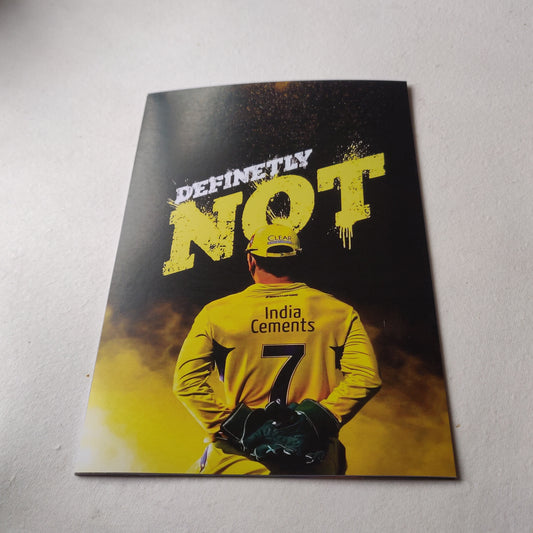 MS Dhoni wall poster | Style 2