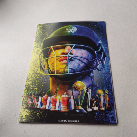 MS Dhoni wall poster | Style 1