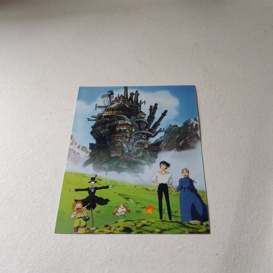 Howl's Moving Castle wall poster combo of 2 A5