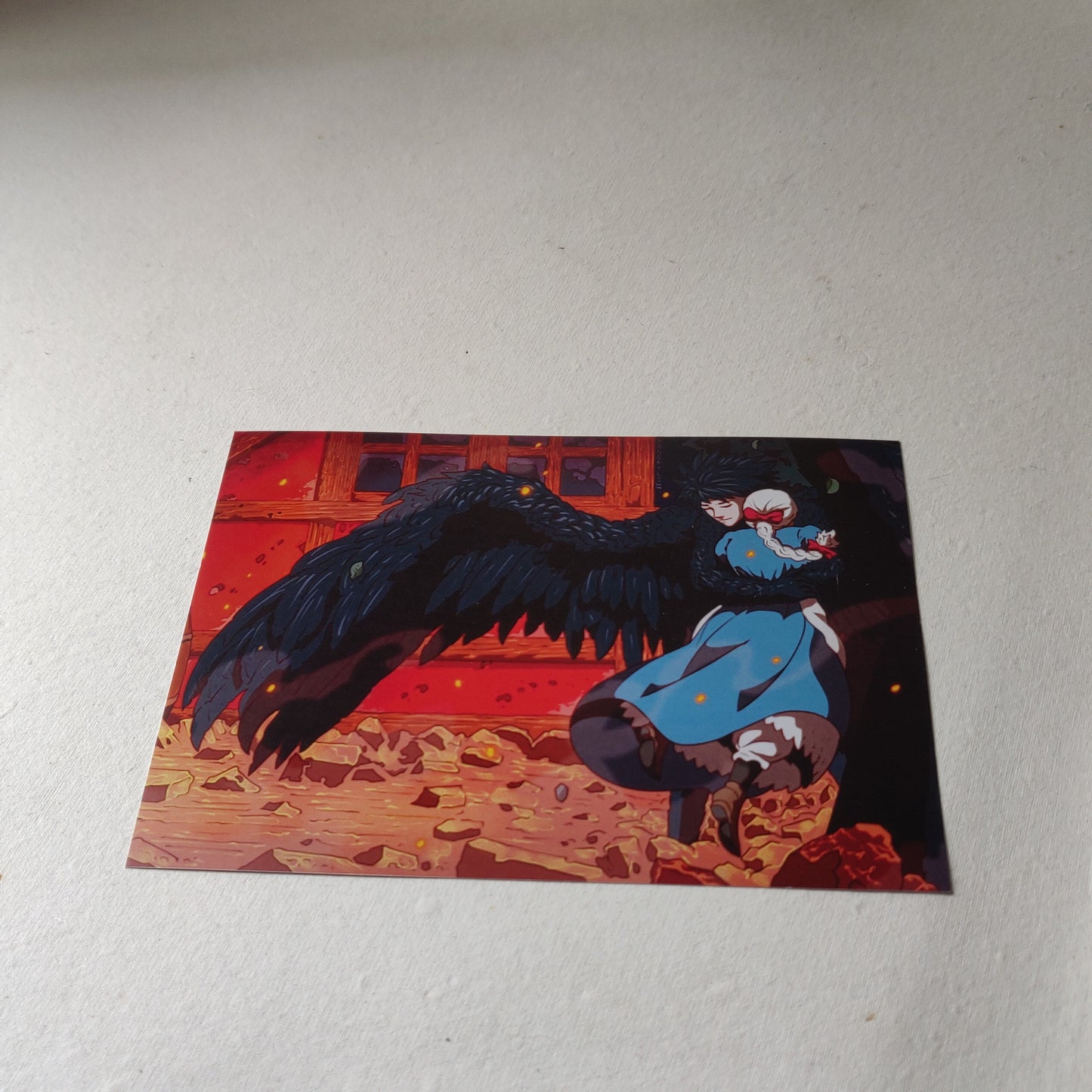 Howl's Moving Castle wall poster combo of 2 A5
