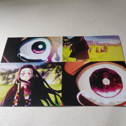Nezuko in sun moment Demon Slayer wall poster | Style 1