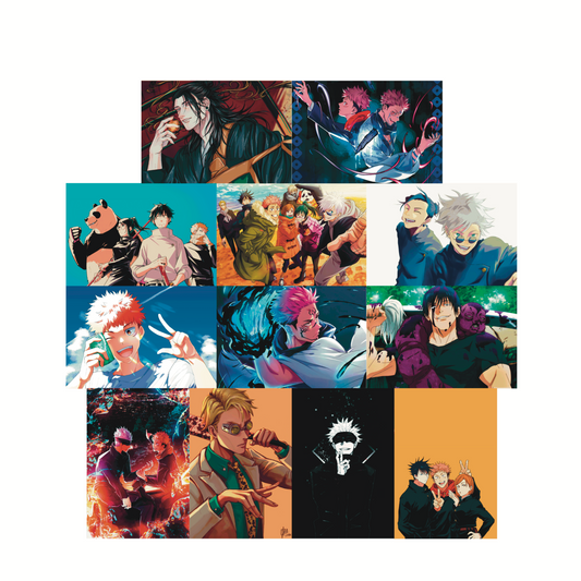 Jujutsu Kaisen Wall Poster Combo A4