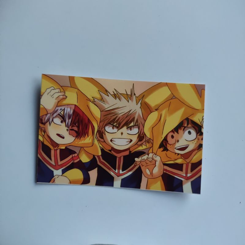 Izuku, Bakugo and Shoto basic sticker