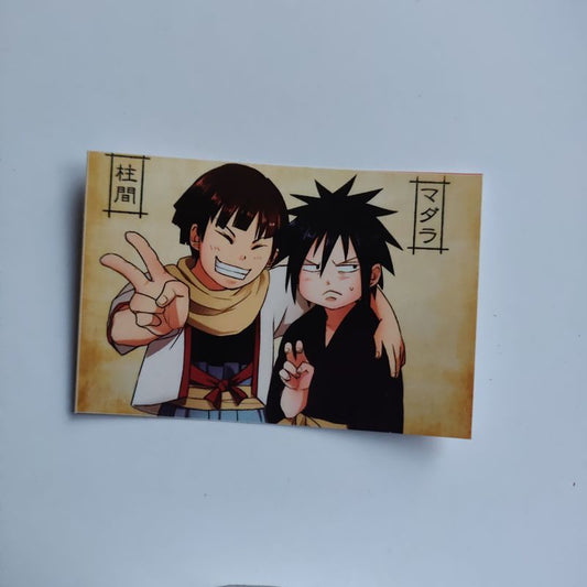 The Pouting Babies - Hashirama and Madara basic sticker