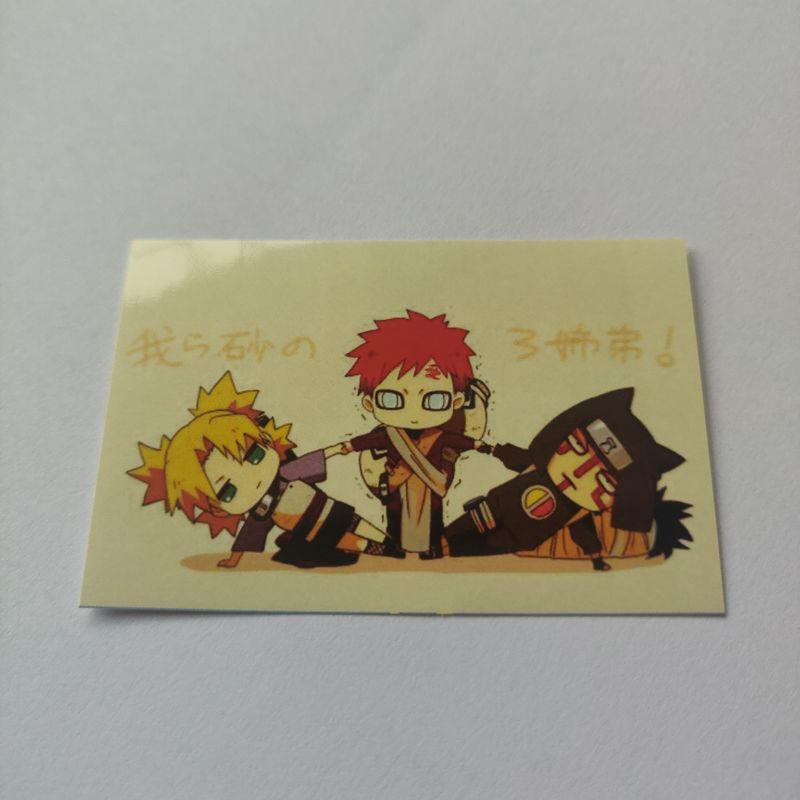 Sand Siblings - Gaara, Kankuro and Temari basic sticker