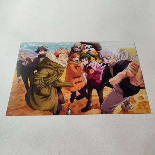 Jujutsu Kaisen team wall poster | Style 1