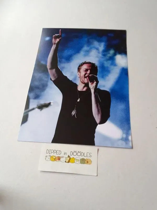 Imagine Dragons Dan Reynolds wall poster