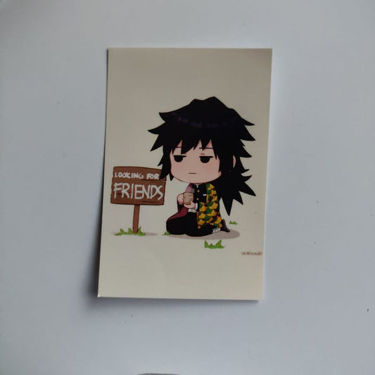 Giyu Tomioka-san has no friends basic sticker