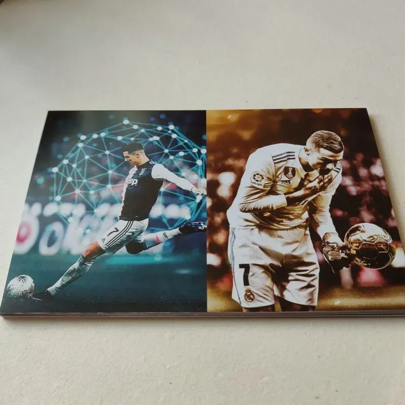 Ronaldo wall poster combo of 2 A5
