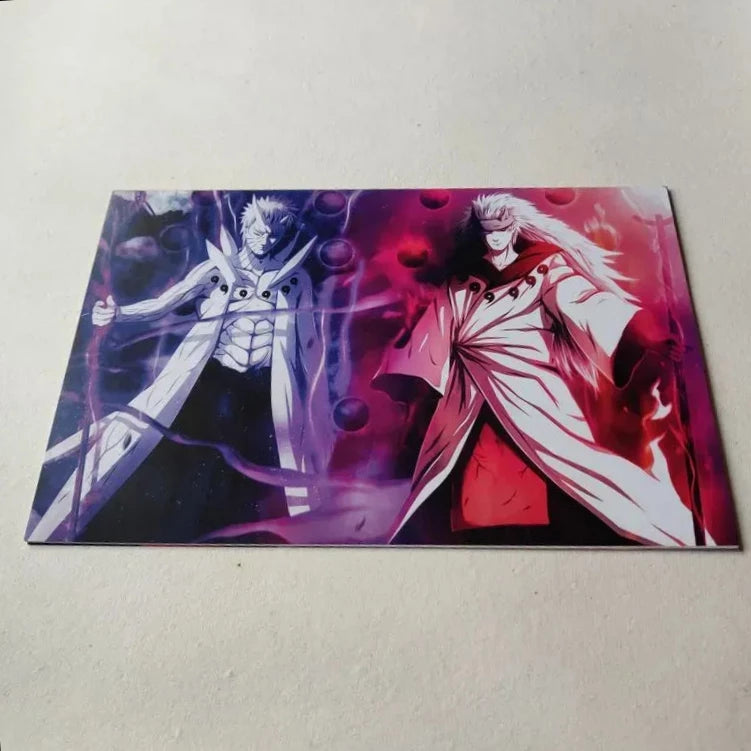 Obito vs Madara wall poster