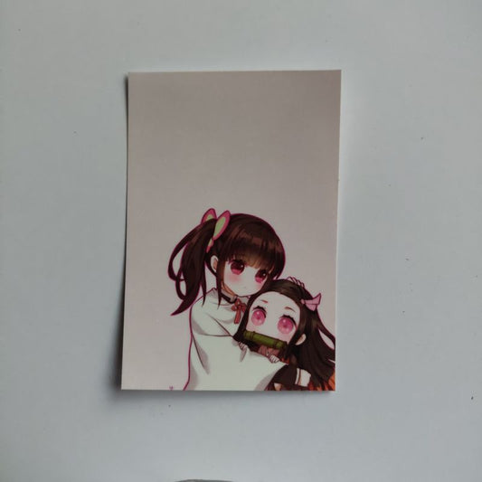 Kanao and Nezuko basic sticker