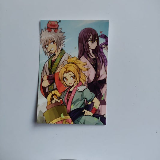 The legendary sanins - Jiraiya Tsunade and Orochimaru basic sticker