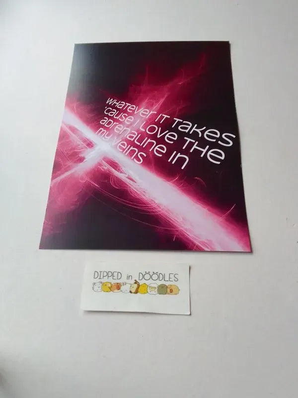 Imagine Dragons Whatever it Takes wall poster