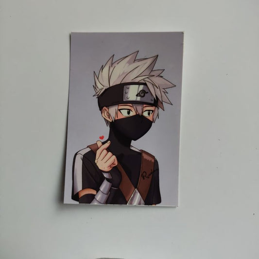 Shy Kakashi basic sticker