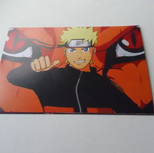 Kurama and Naruto wall poster | Style 2