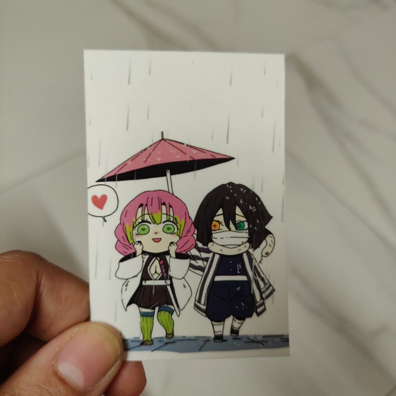 Be mine in other Life - Mitsuri and Obnai basic sticker