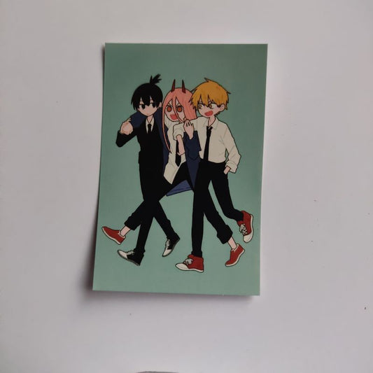 Devil hunting team - Aki Denji and Power basic sticker