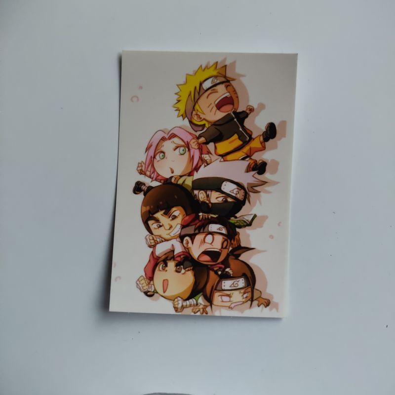 Team Guy and Team Kakashi basic sticker