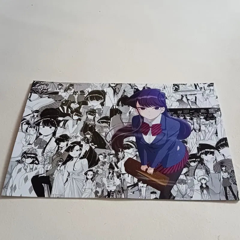 Komi can't communicate wall poster | Style 3