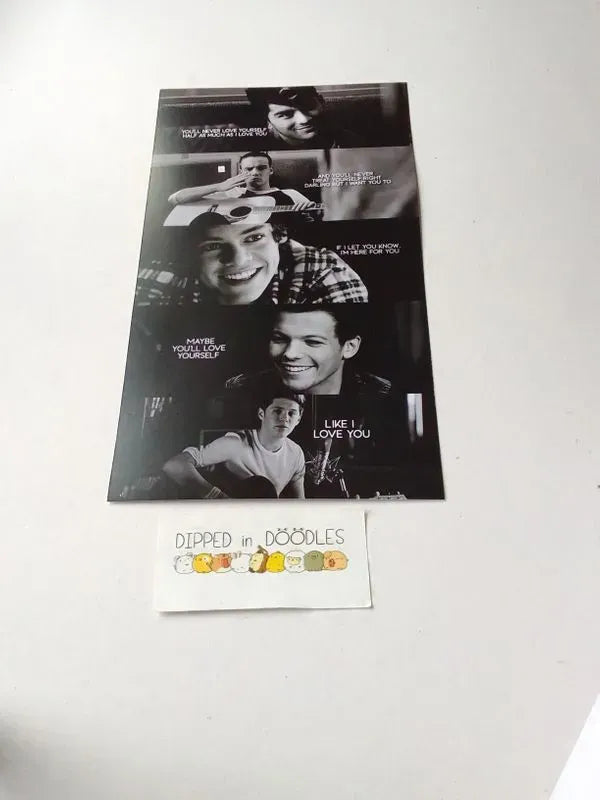 One Direction wall poster | Style 6
