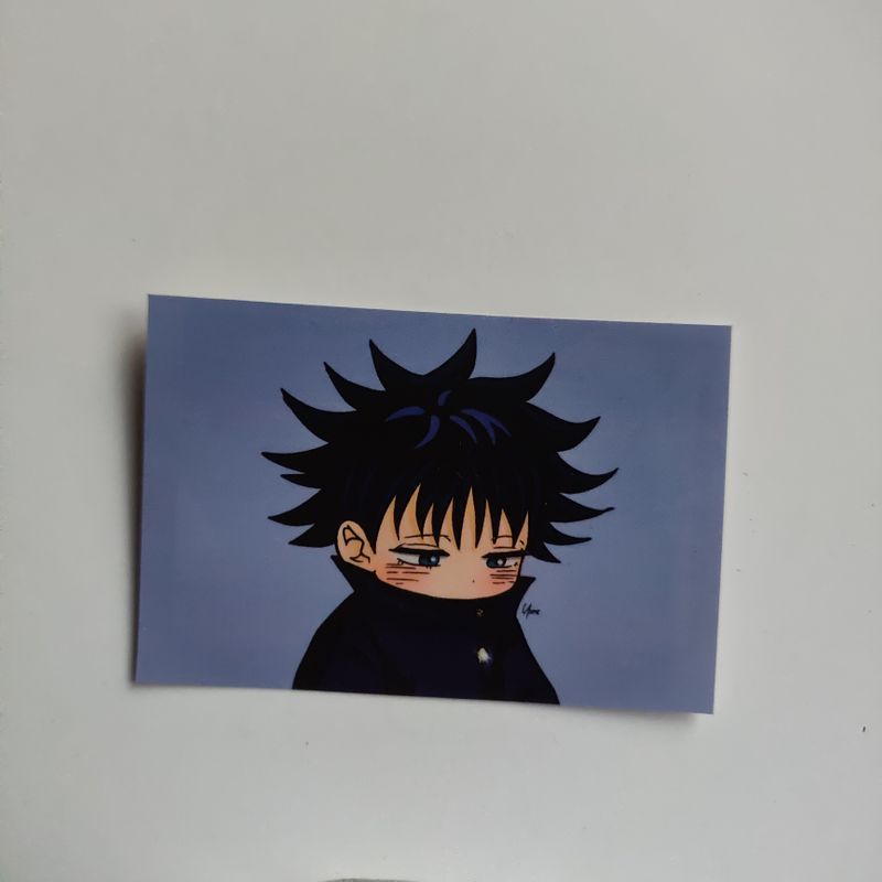 Shy Megumi basic sticker