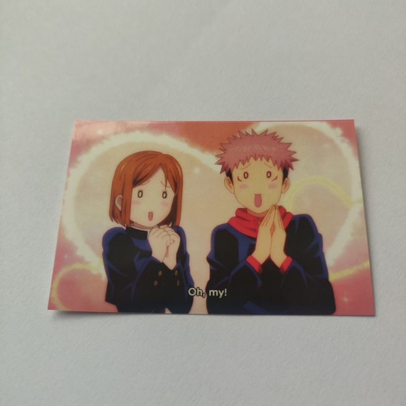 The idiots Nobara and Itadori basic sticker