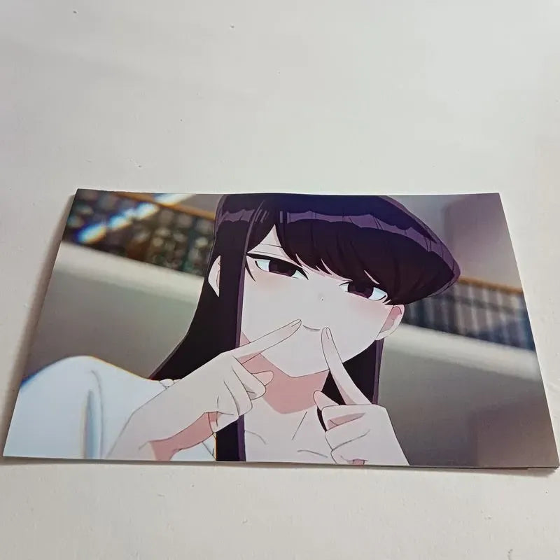 Komi can't communicate wall poster | Style 4