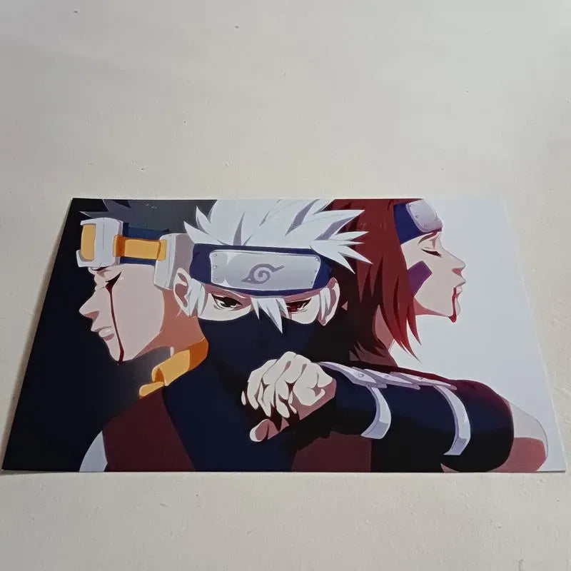 Obito Rin and Kakashi wall poster