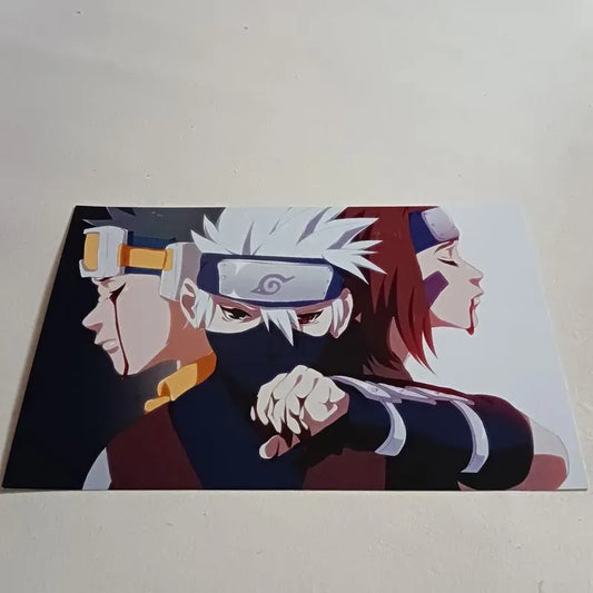 Obito Rin and Kakashi wall poster