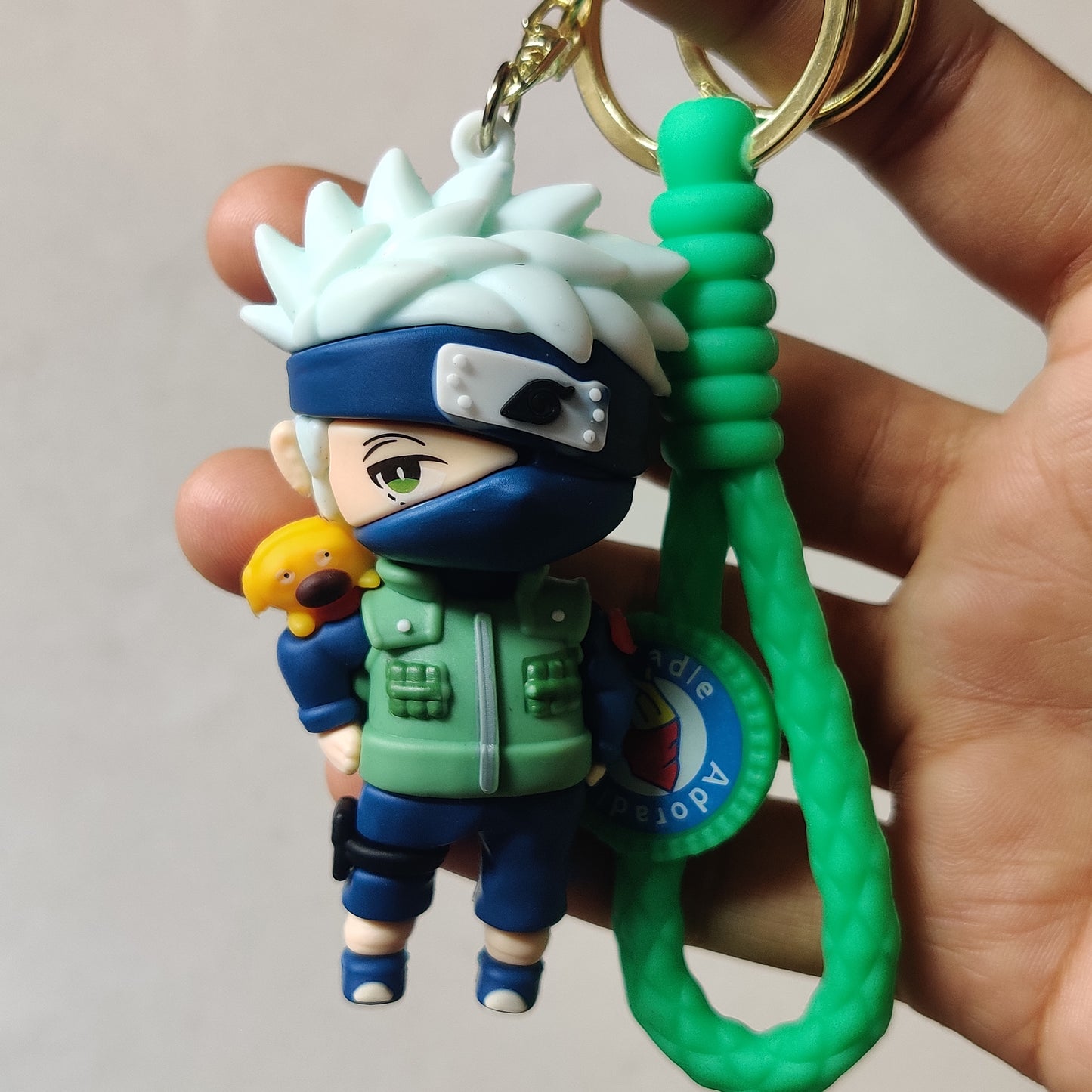 Kakashi Rubber keychain