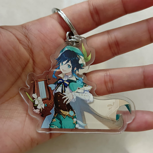 Venti acrylic keychain (double sided)
