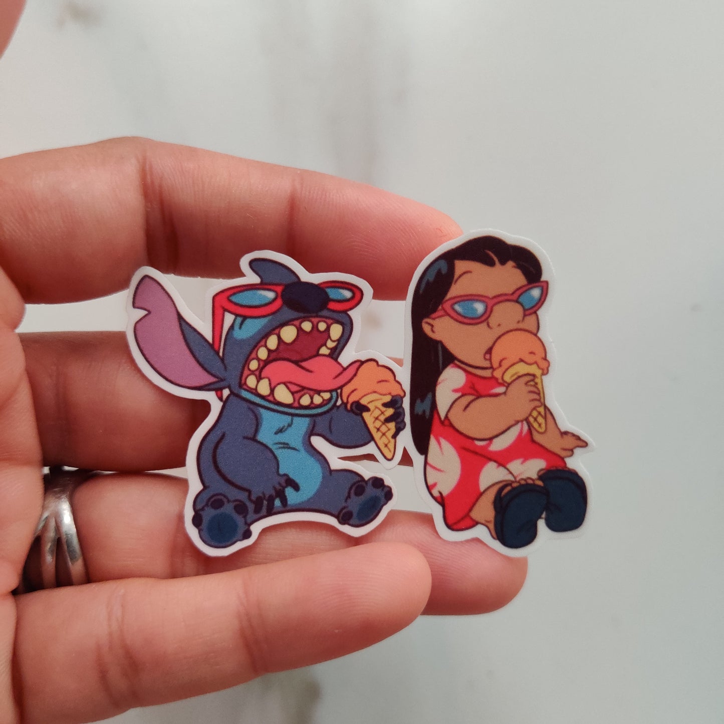 Lilo and Stitch die-cut sticker