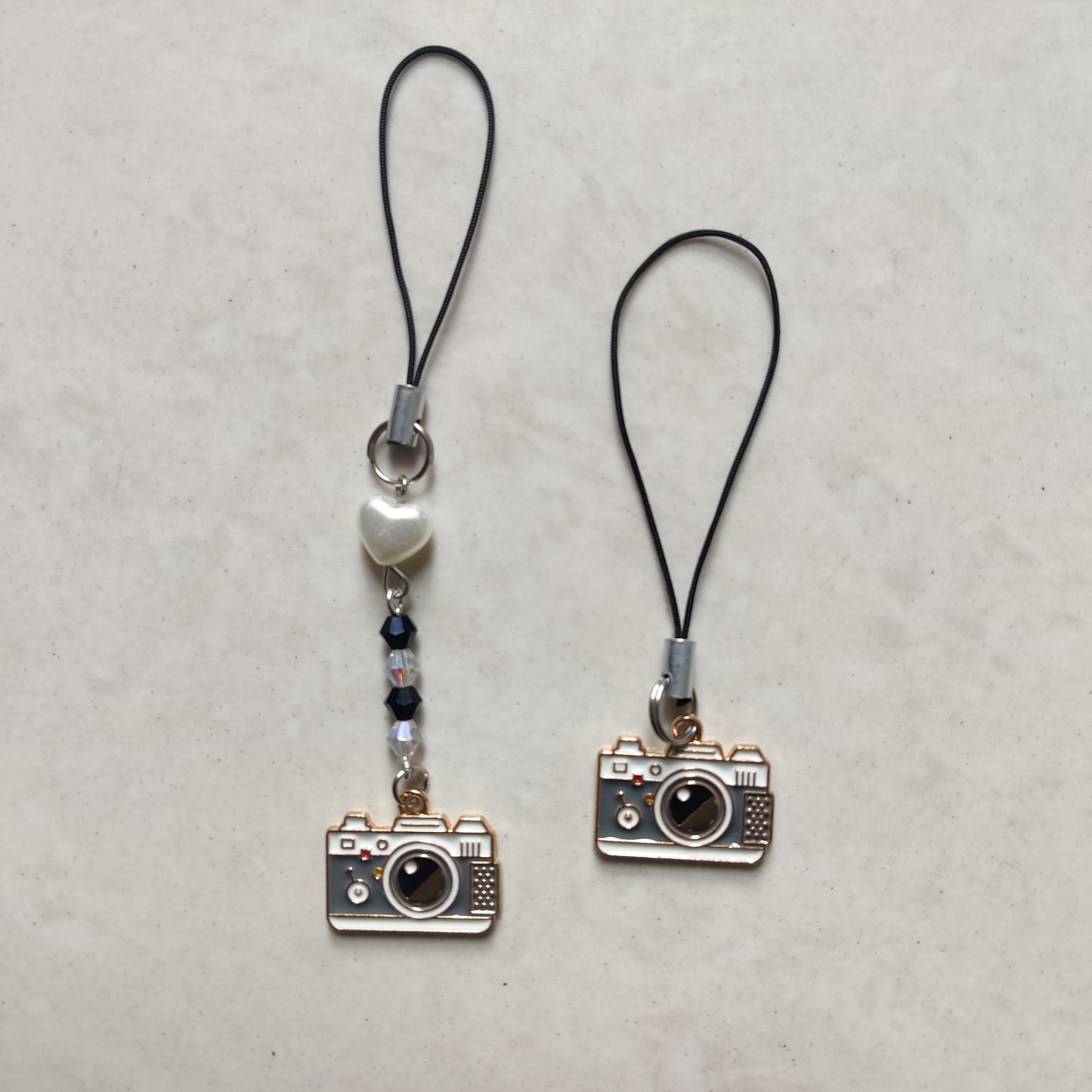 Vintage Camera Enamel Charm