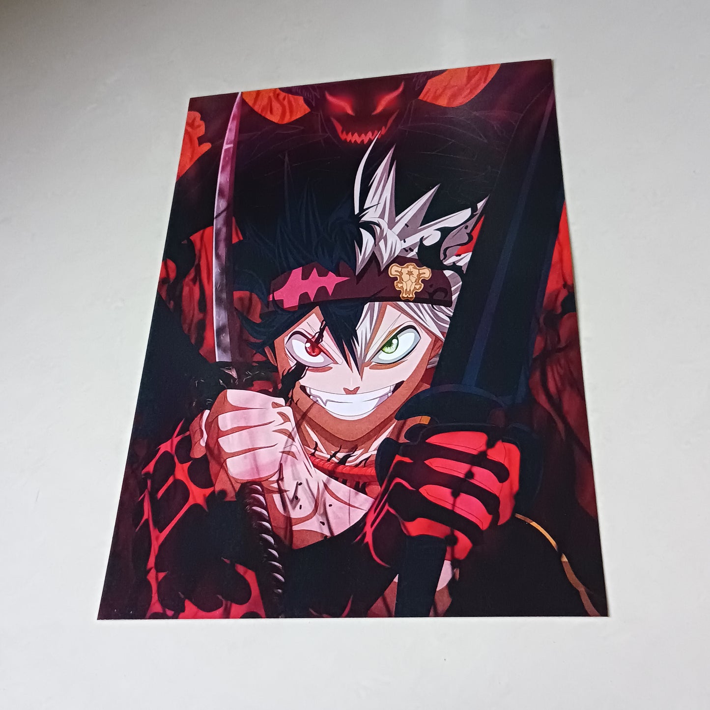Asta Black Clover wall poster | Style 4