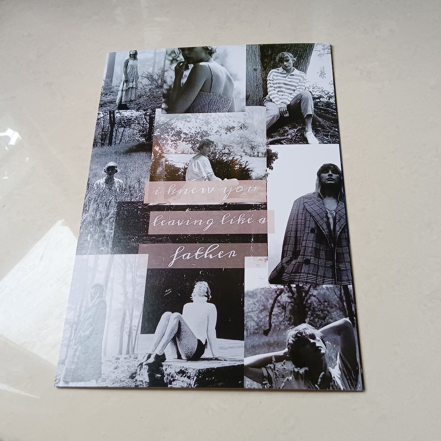 Taylor Swift Folklore aesthetic wall poster | Style 1