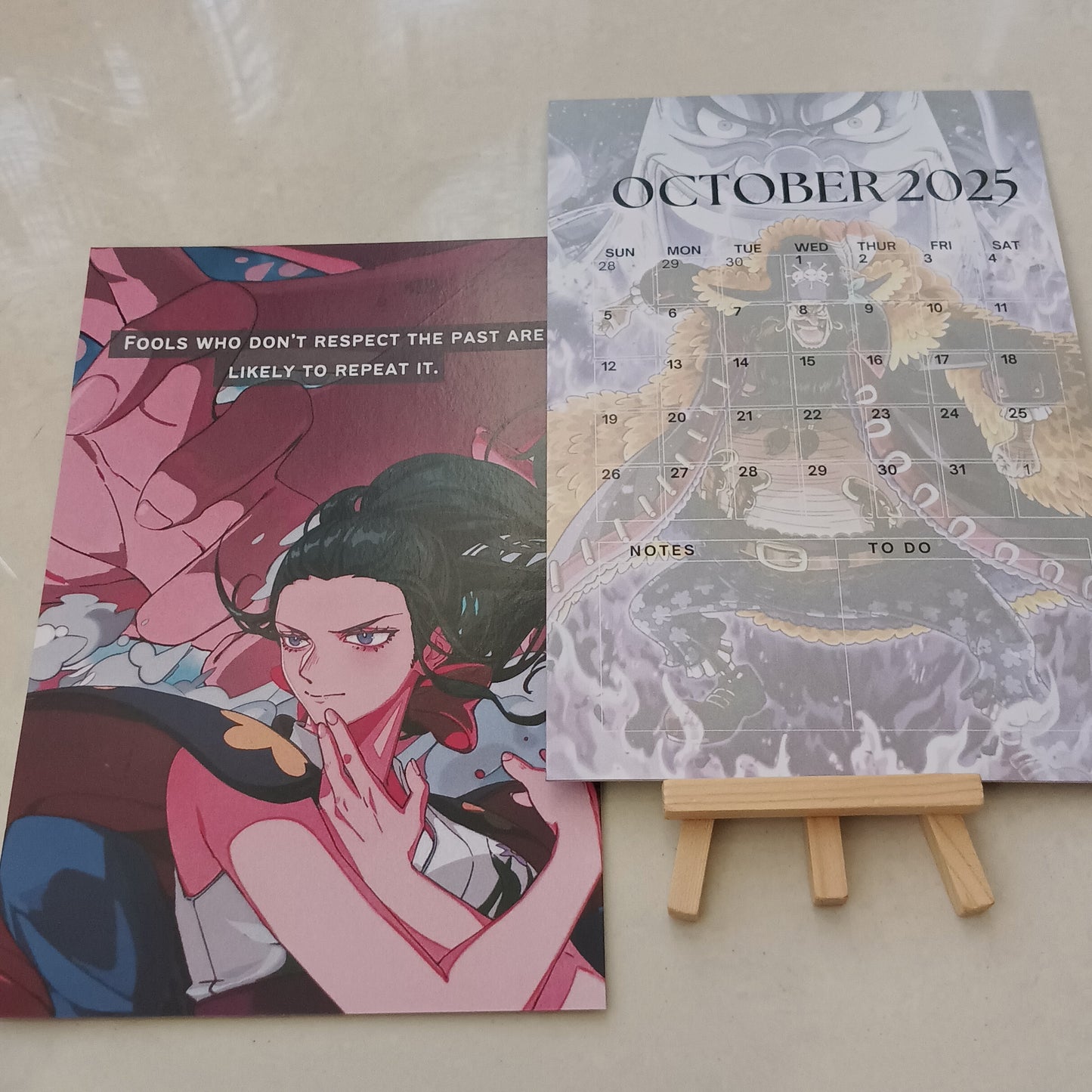 For My Dreams - One Piece Calendar 2025-2026